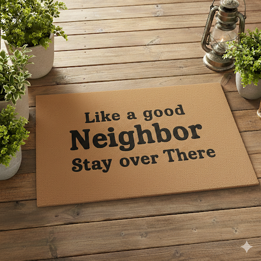 Like a Good Neighbor Doormat