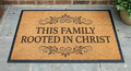 Family Rooted In Christ Doormat