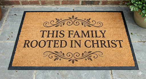 Family Rooted In Christ Doormat
