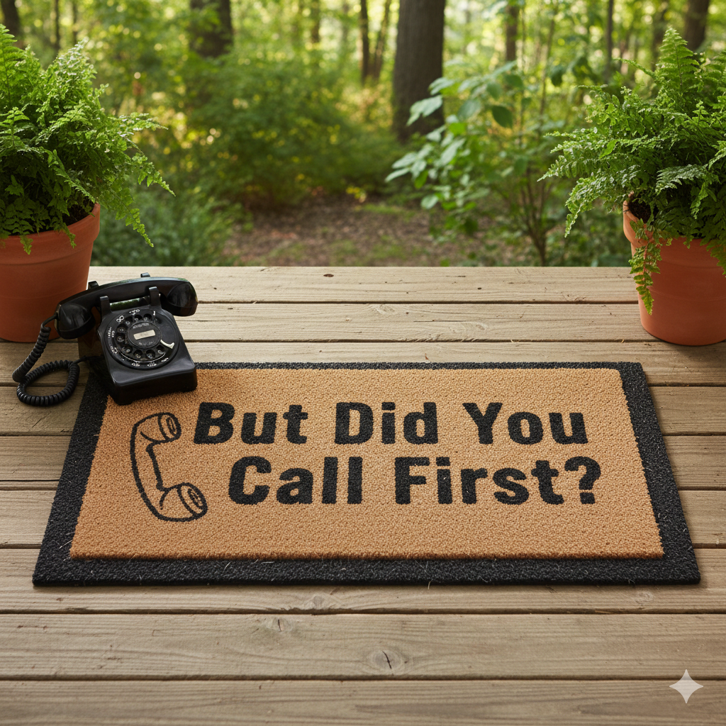 Call First? Doormat