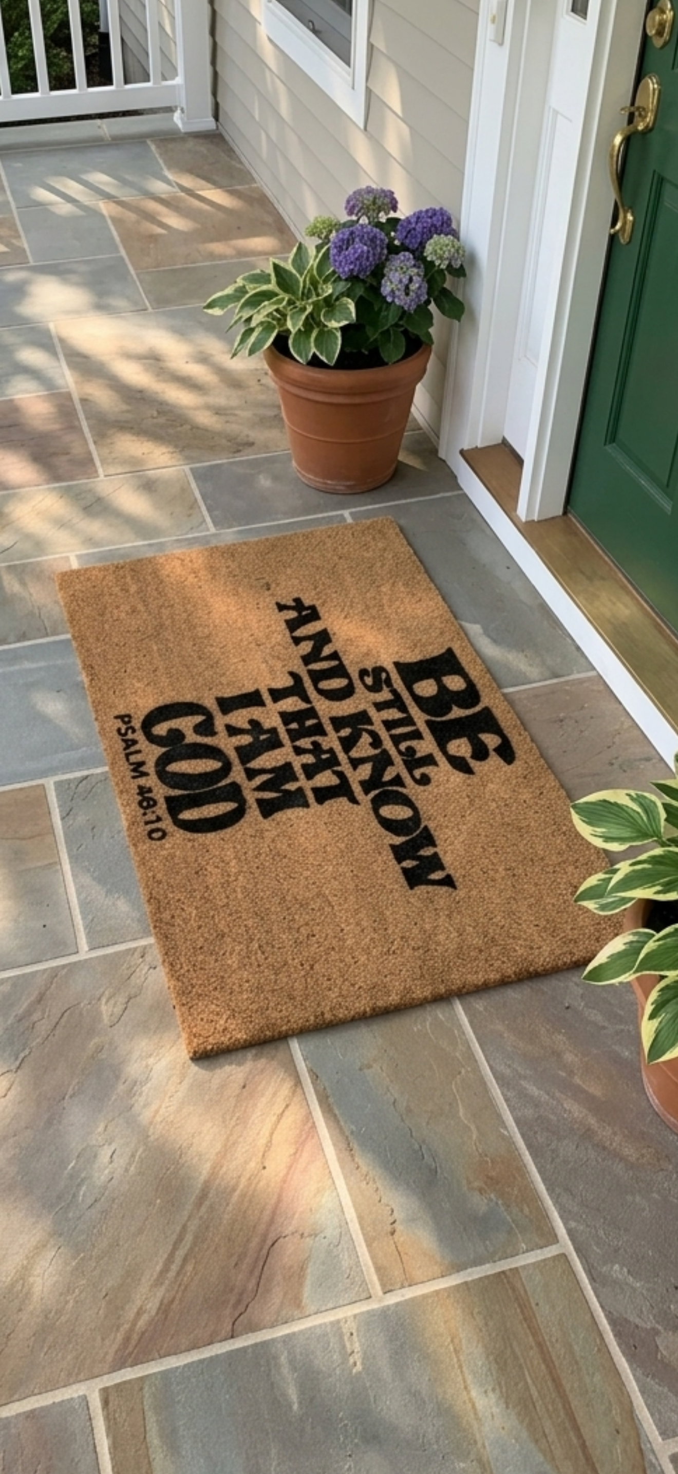 Be Still Know I Am God Doormat