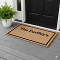 Personalize Doormat