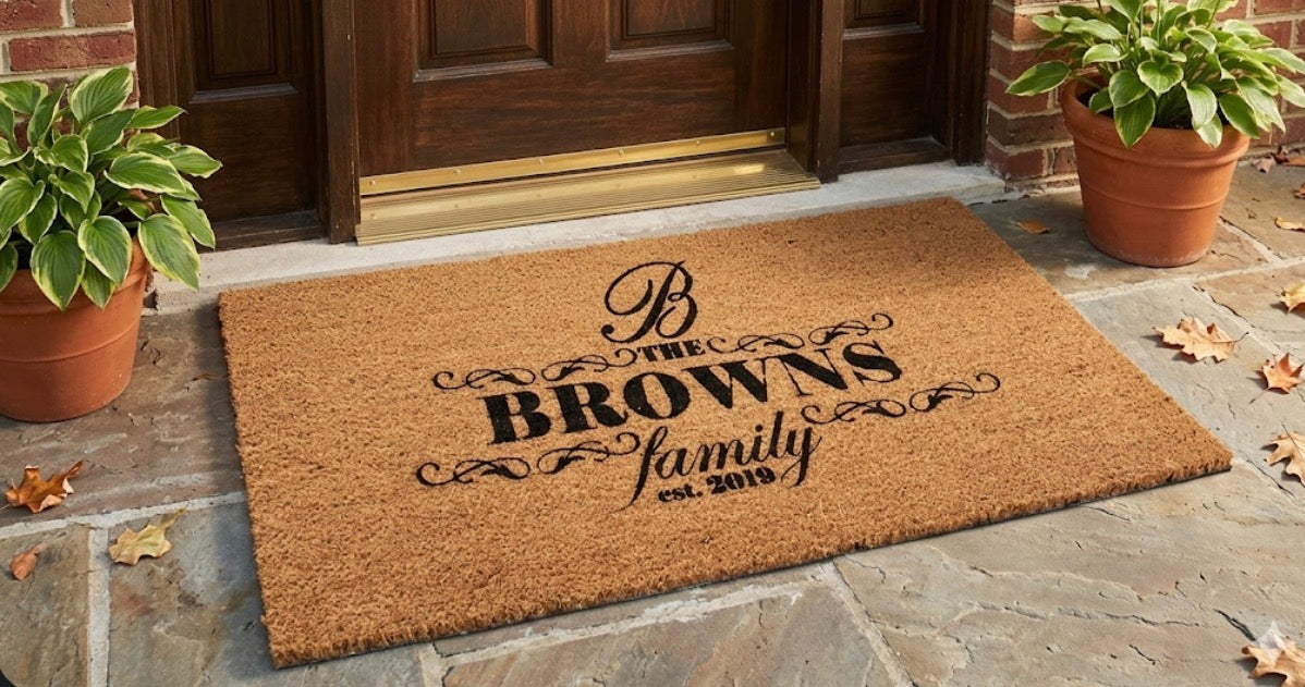 Personalize Doormat 6