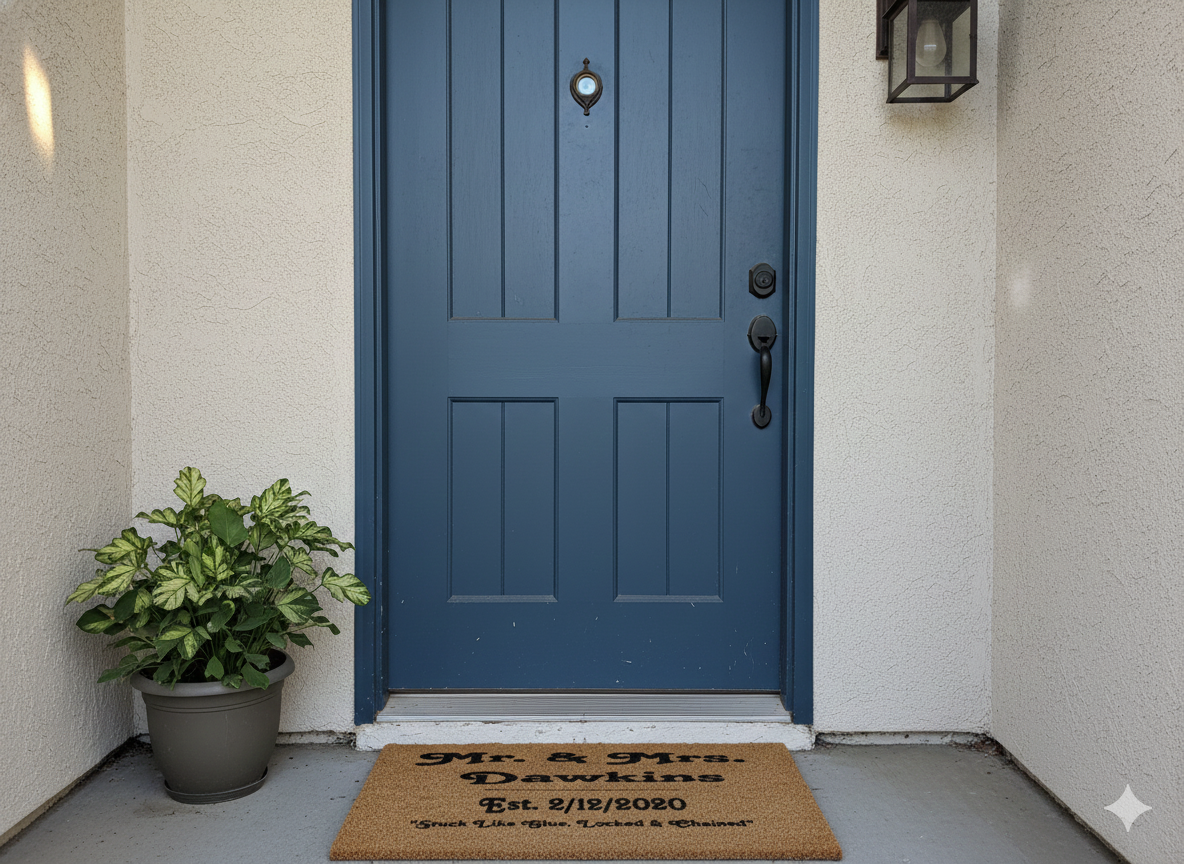 Personalize Doormat 2