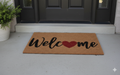 Welcome (Heart) Doormat